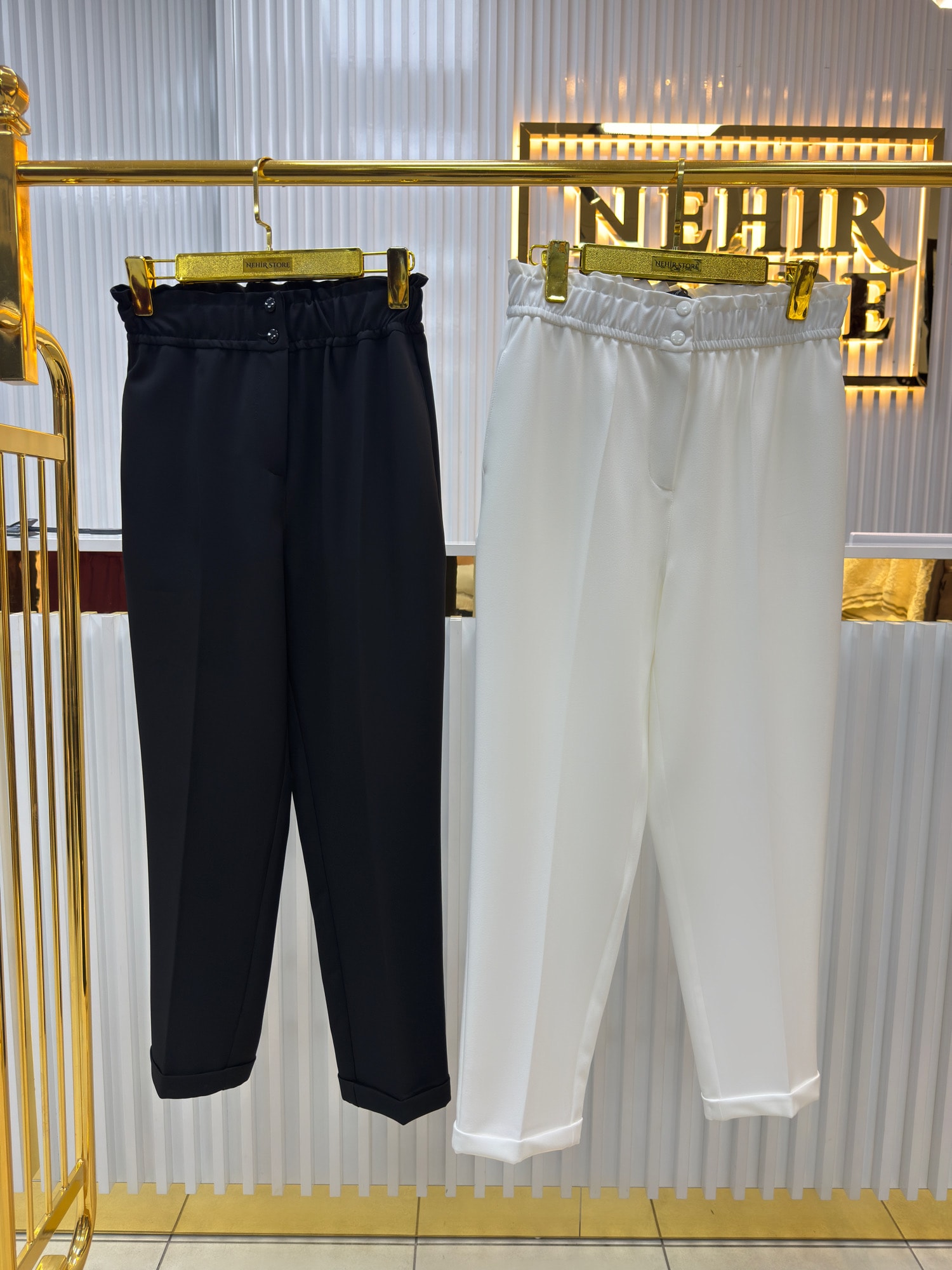 YUSUF ÖZDEMİR  DUBLE PAÇA PANTOLON