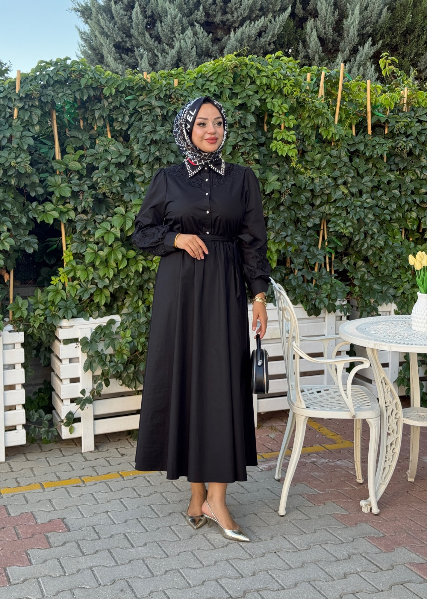 MOOROFMOOR GÜPÜRLÜ ELBİSE